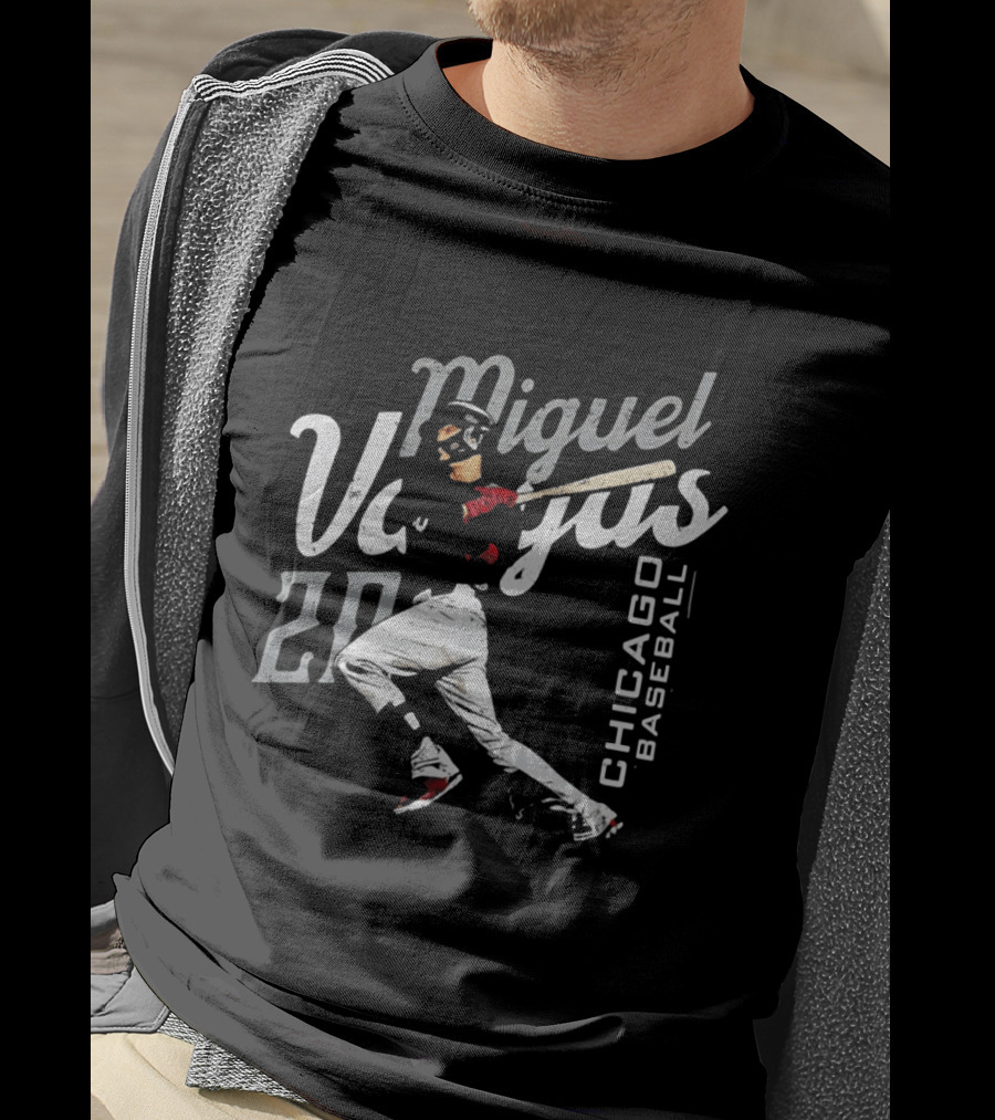 Miguel Vargas Chicago Baseball Player Action T-Shirt