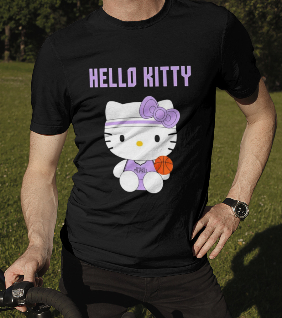 Hello Kitty Basketball Player Golden State Valkyries Collaboration T-Shirt