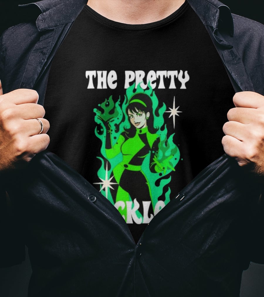 The Pretty Reckless Green Flame Witch Taylor Momsen T-Shirt