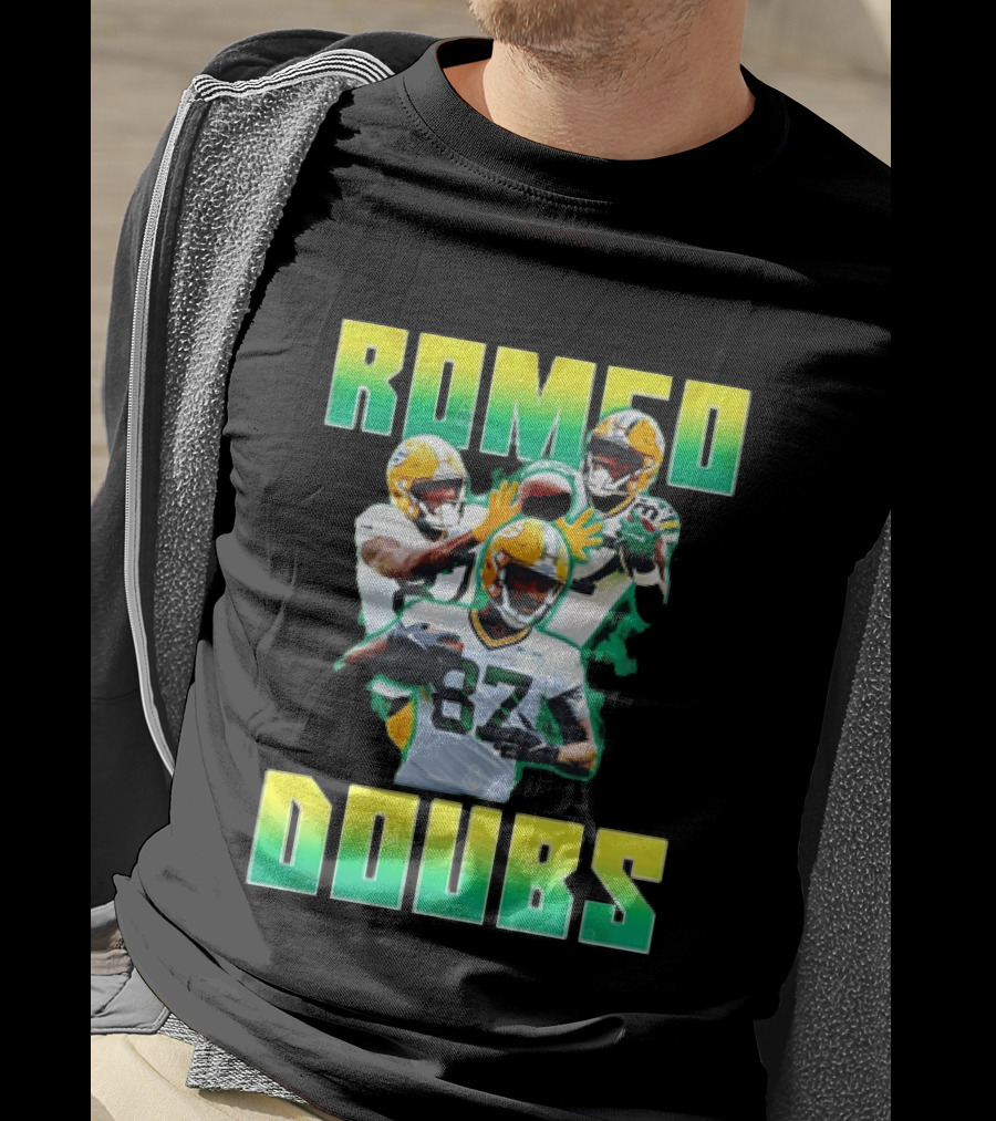 Green Bay Packers Football Romeo Doubs 87 Packers T-Shirt