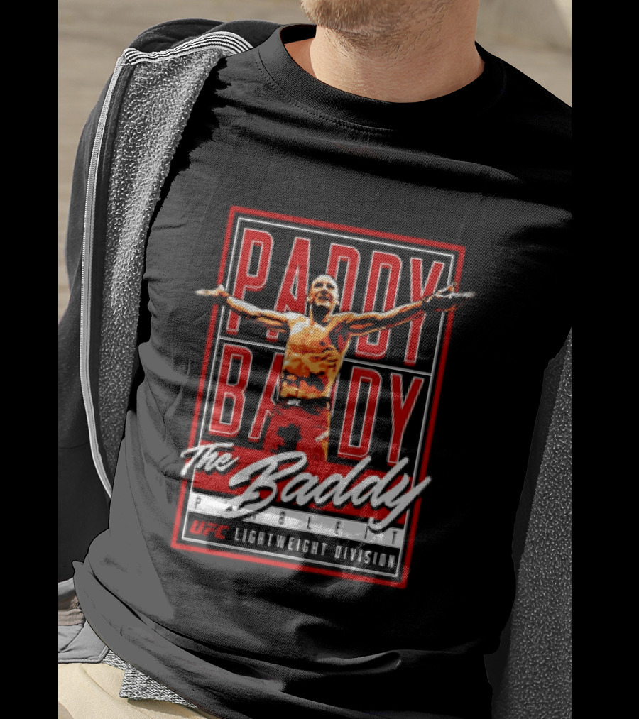 Paddy Pimblett The Baddy UFC Lightweight Division Fighter T-Shirt