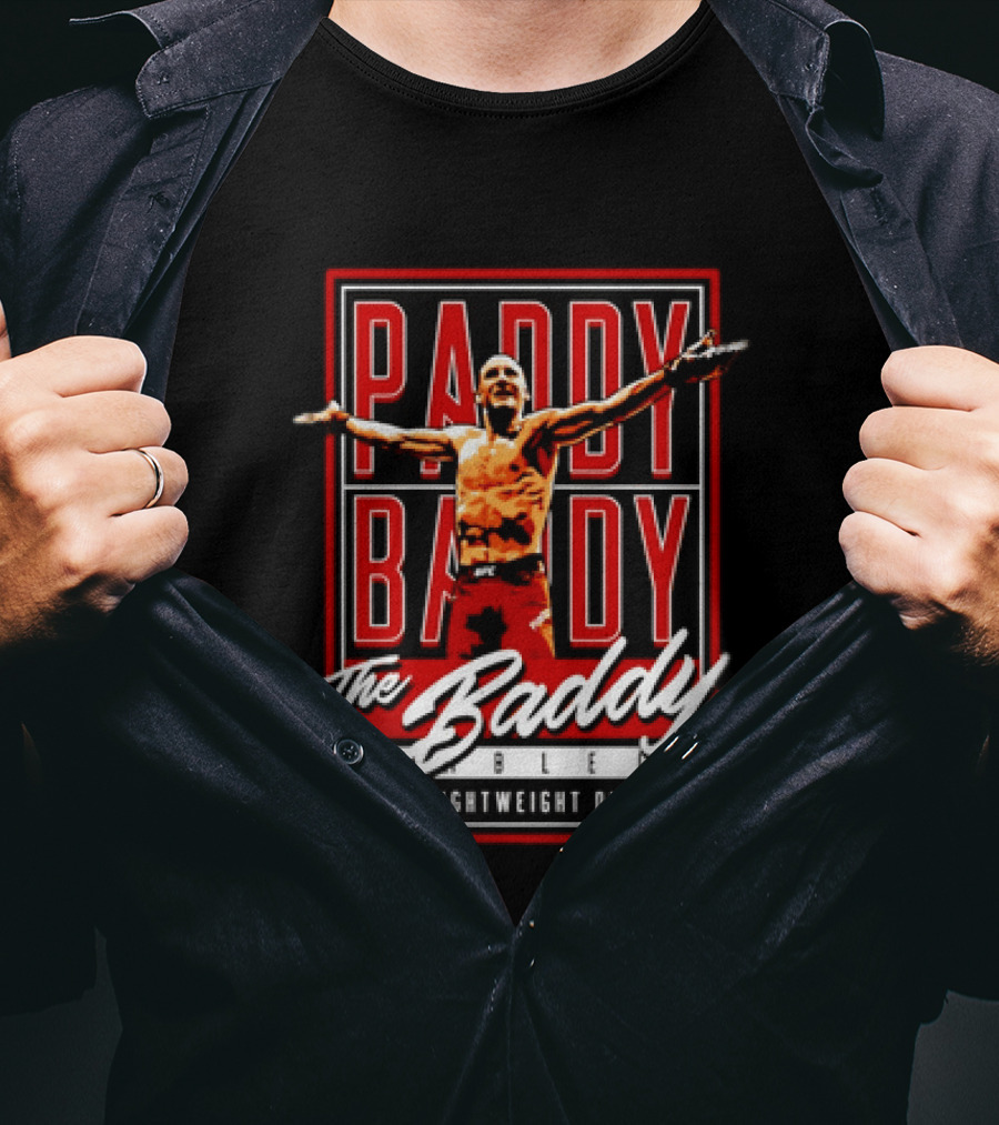 Paddy Pimblett The Baddy UFC Lightweight Division Fighter T-Shirt