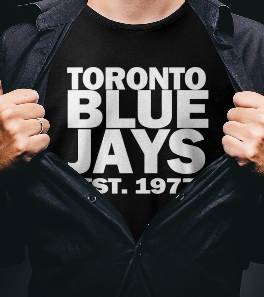 Toronto Blue Jays Baseball Est 1977 MLB Team T-Shirt