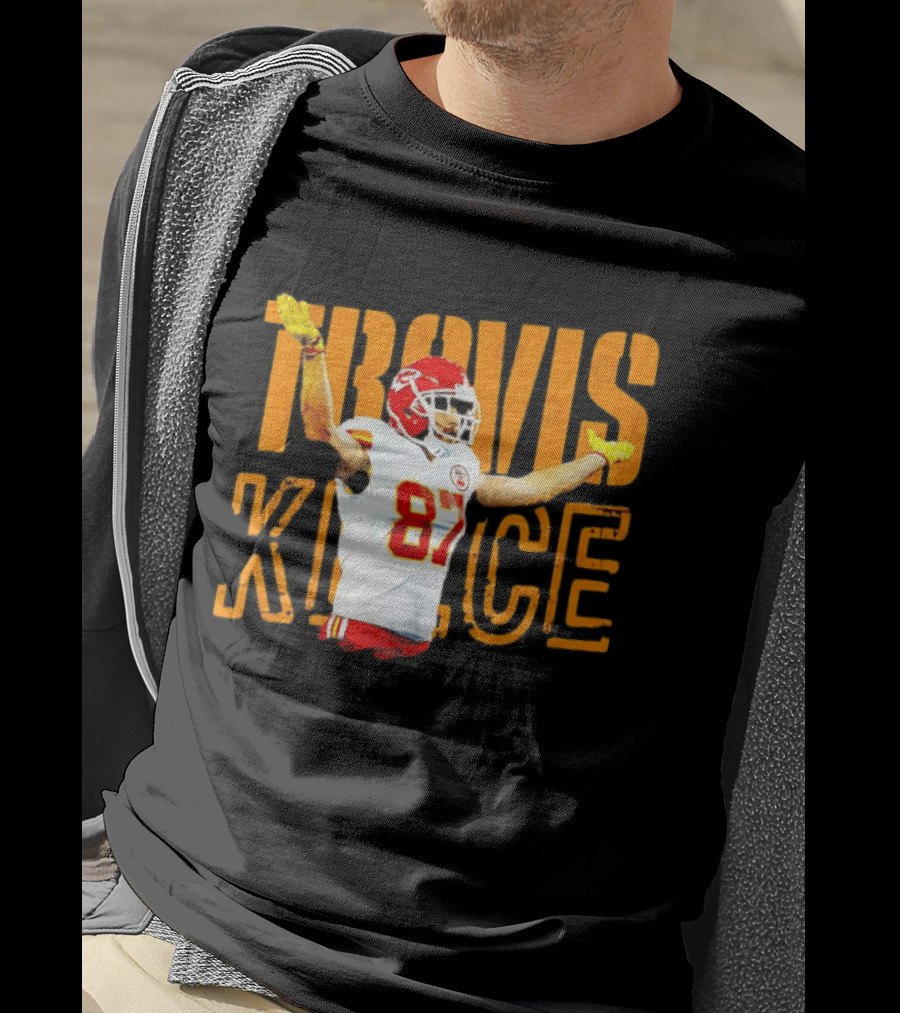 Travis Kelce 87 Kansas City Chiefs Football T-Shirt