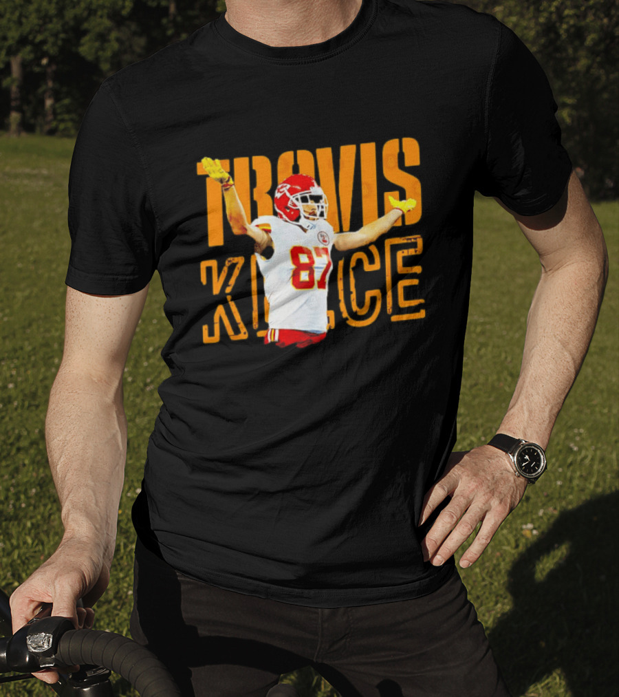 Travis Kelce 87 Kansas City Chiefs Football T-Shirt