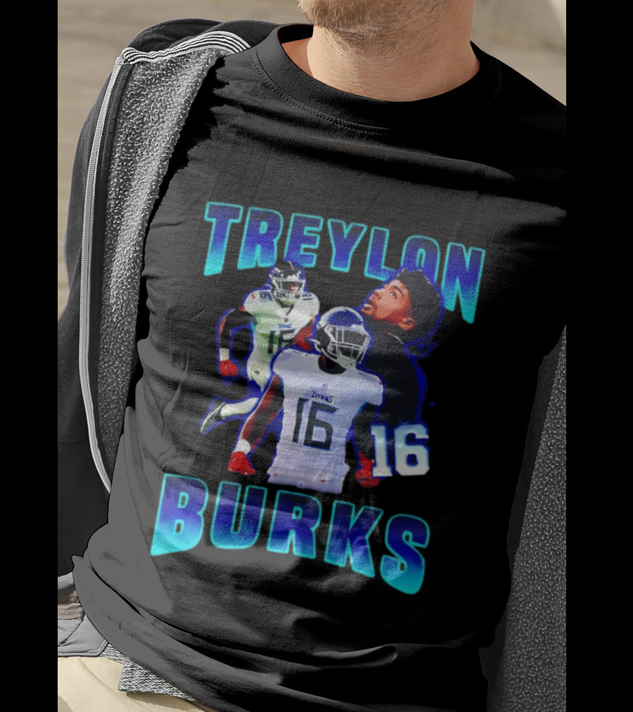 Treylon Burks Titans Football 16 T-Shirt