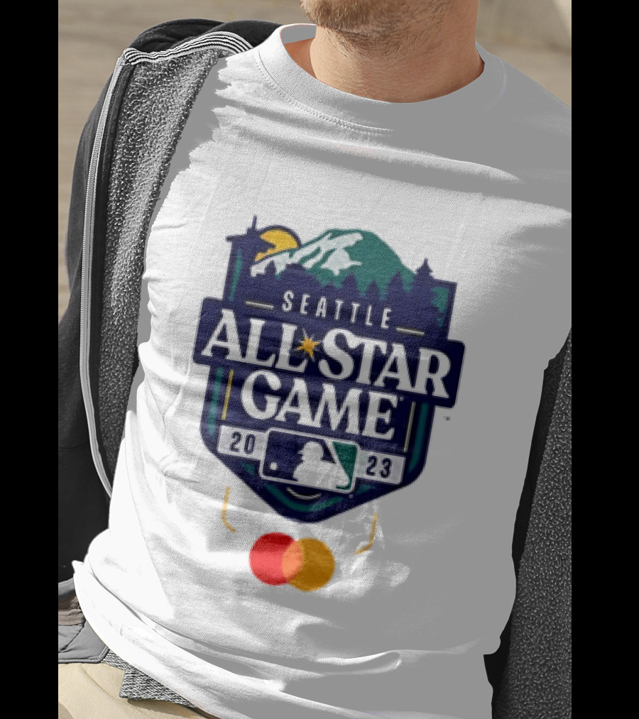 Seattle 2023 MLB All Star Game Baseball Mastercard T-Shirt