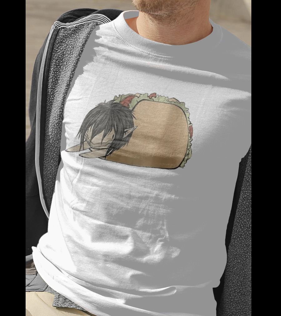 Attack On Titan A Taco On Titan Anime Mashup T-Shirt