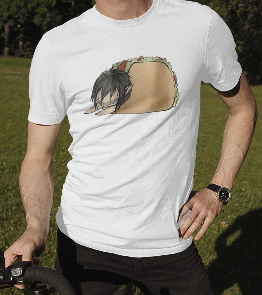 Attack On Titan A Taco On Titan Anime Mashup T-Shirt
