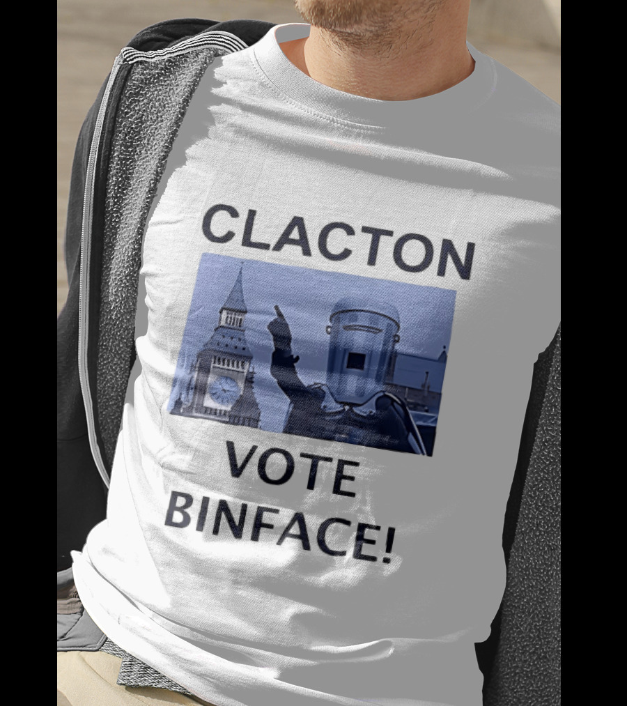 Clacton Count Binface Vote Binface T-Shirt