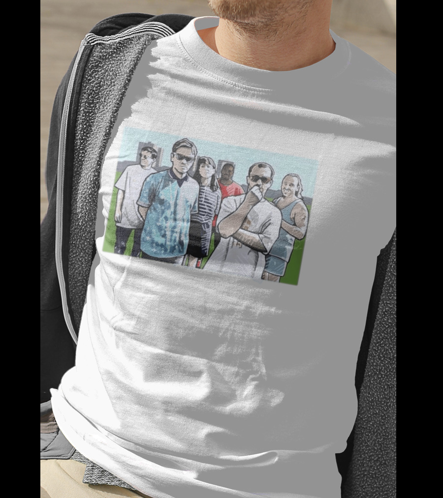 Day One Mo Group Cityscape Custom Printed T-Shirt