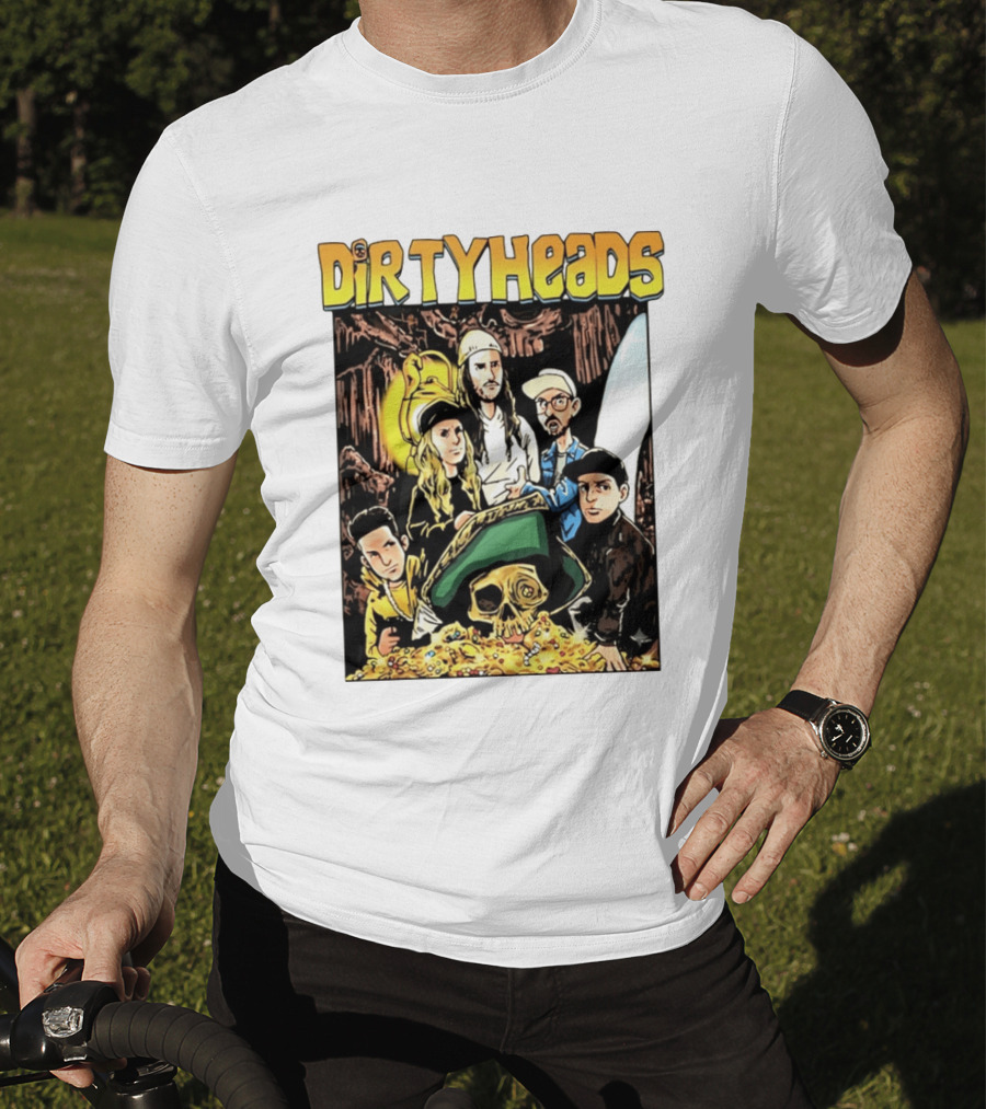 Dirty Heads Goonies Treasure Cave Adventure Tour 2024 T-Shirt