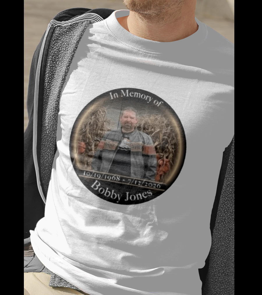 In Memory Of Bobby Jones 10/19/1968 7/12/2026 Harley Davidson T-Shirt