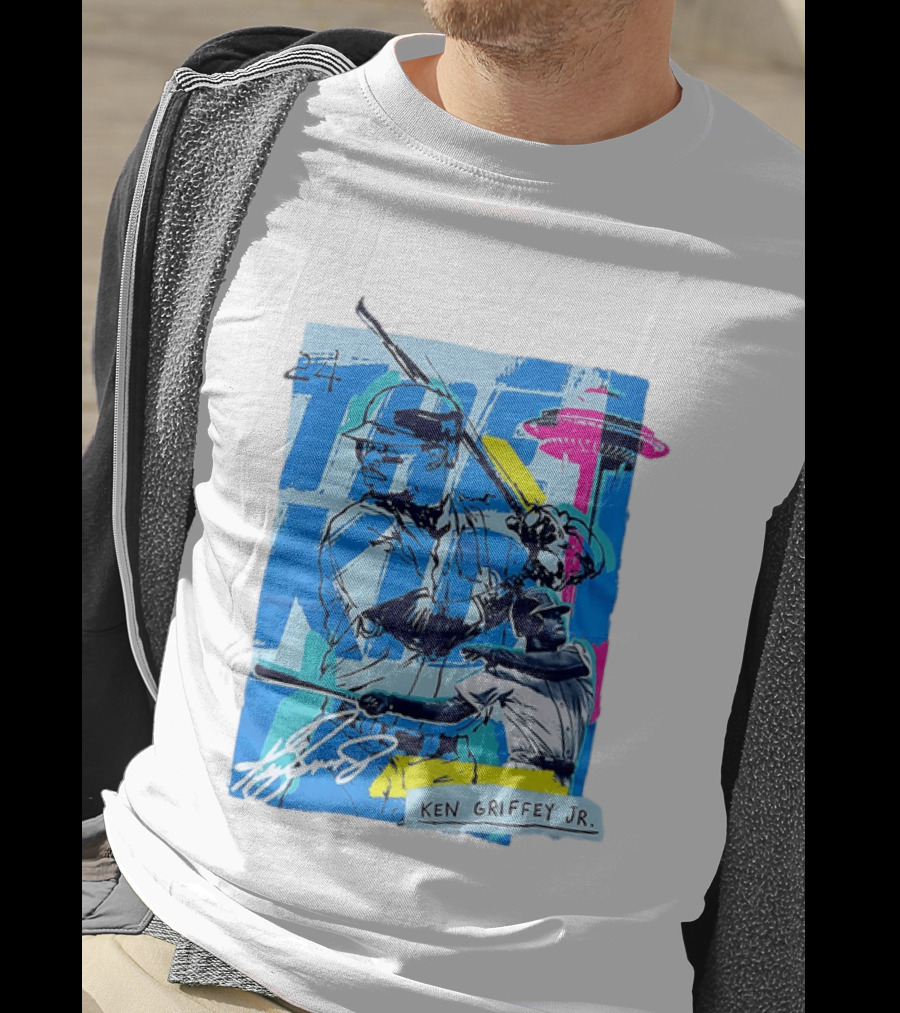 Ken Griffey Jr Seattle Mariners Baseball Legend T-Shirt