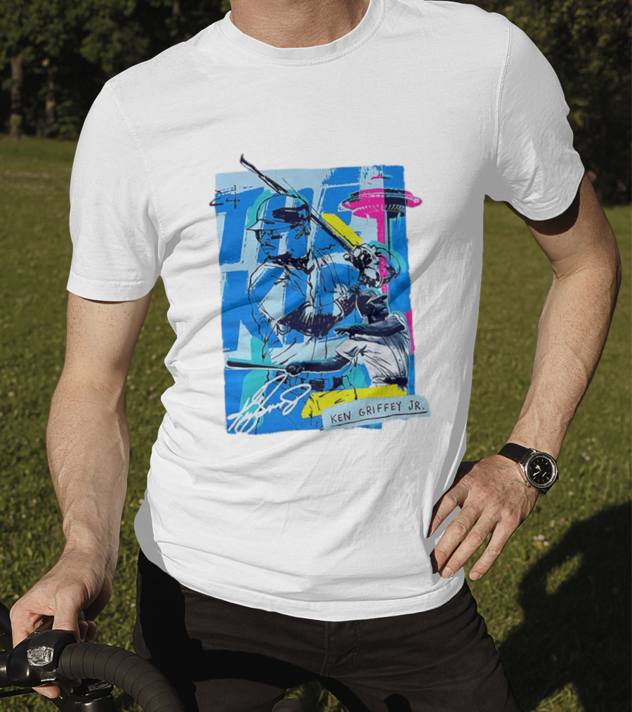 Ken Griffey Jr Seattle Mariners Baseball Legend T-Shirt