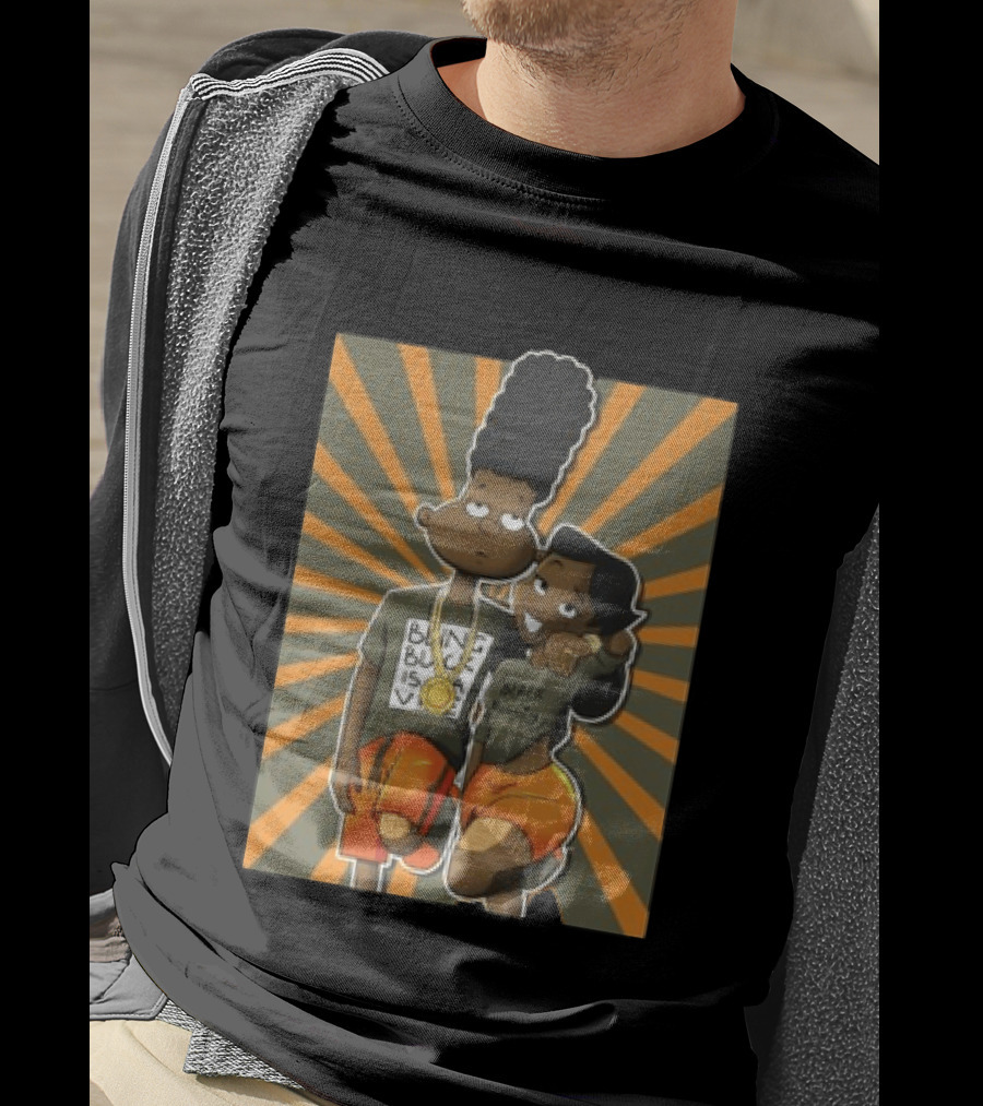 Black Beauty A Different Love Olive Green And Orange Jordan 5S Matching Sneaker T-Shirt