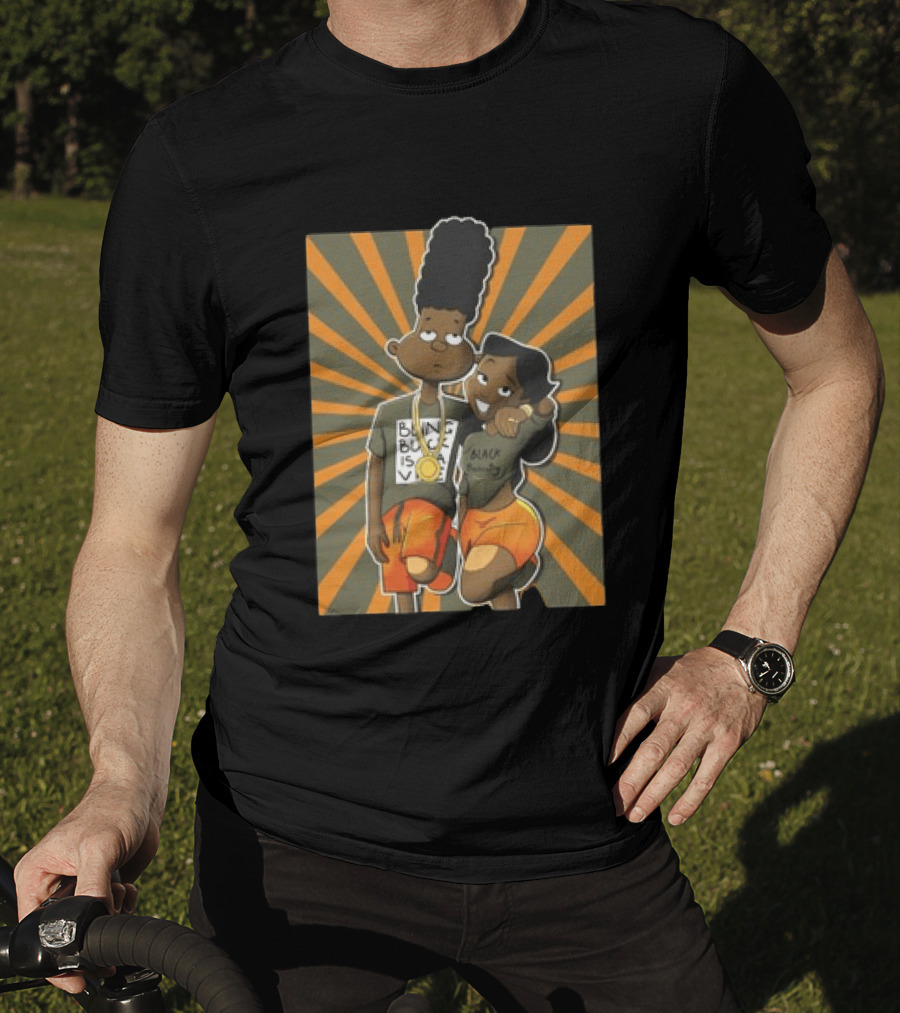 Black Beauty A Different Love Olive Green And Orange Jordan 5S Matching Sneaker T-Shirt
