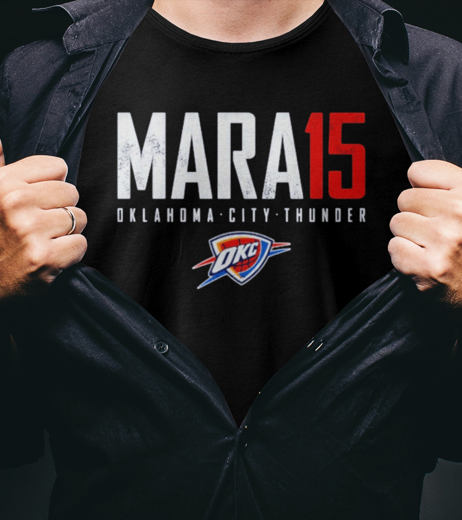 Mara 15 Oklahoma City Thunder OKC T-Shirt