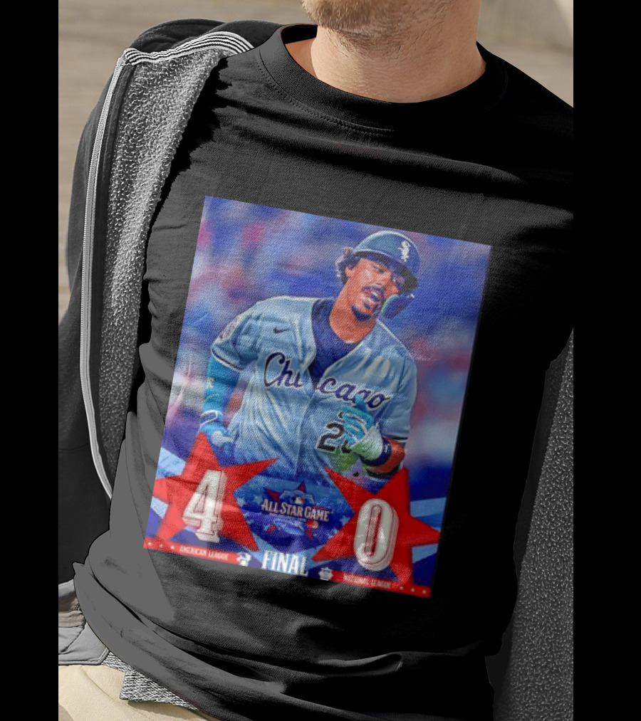 Chicago White Sox 2026 All Star Game American League 4 National League 0 Final Score T-Shirt