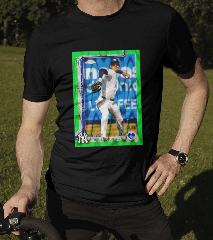 Cody Bellinger 08 99 Topps Chrome Yankees T-Shirt