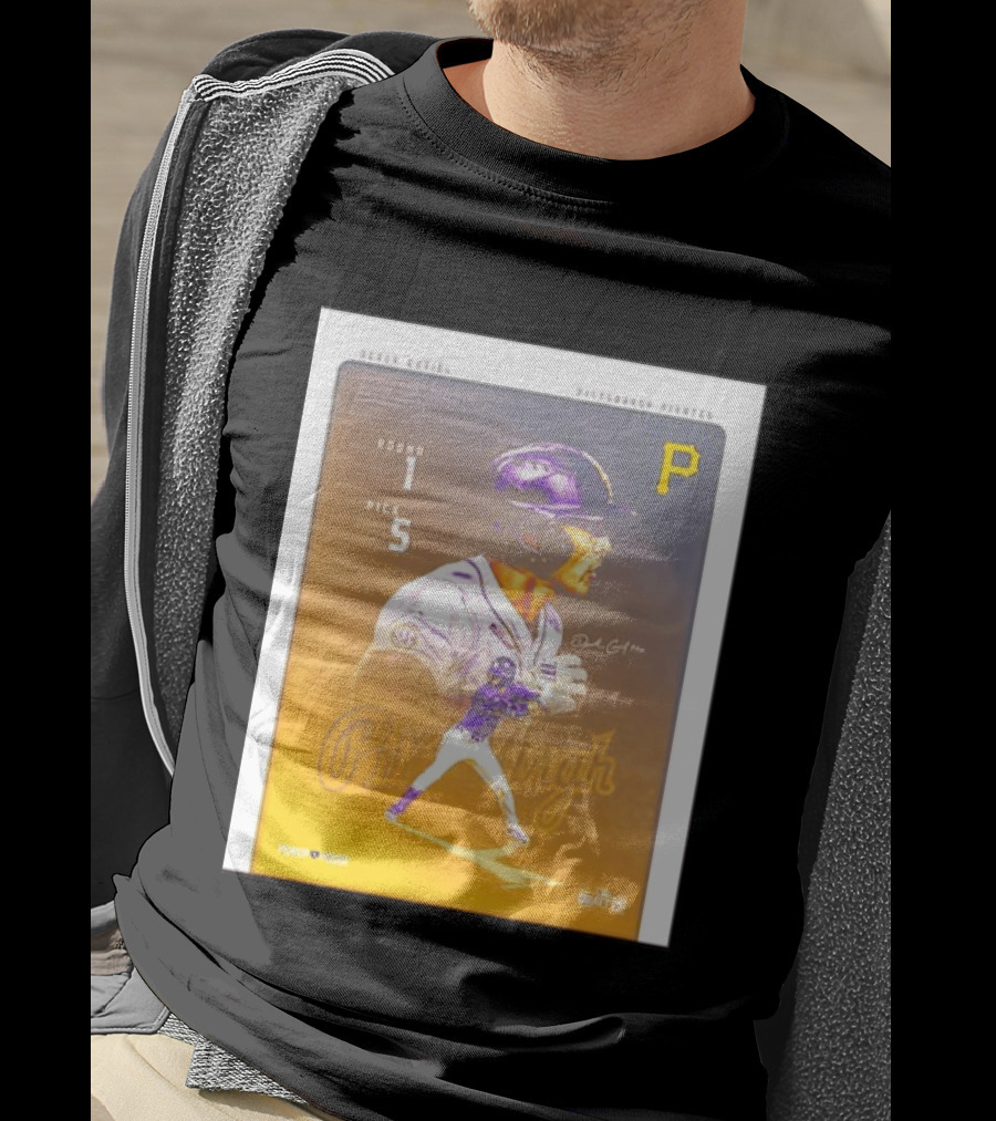 Derek Curiel Pittsburgh Pirates MLB Draft Round 1 Pick 5 Prospect 2026 T-Shirt