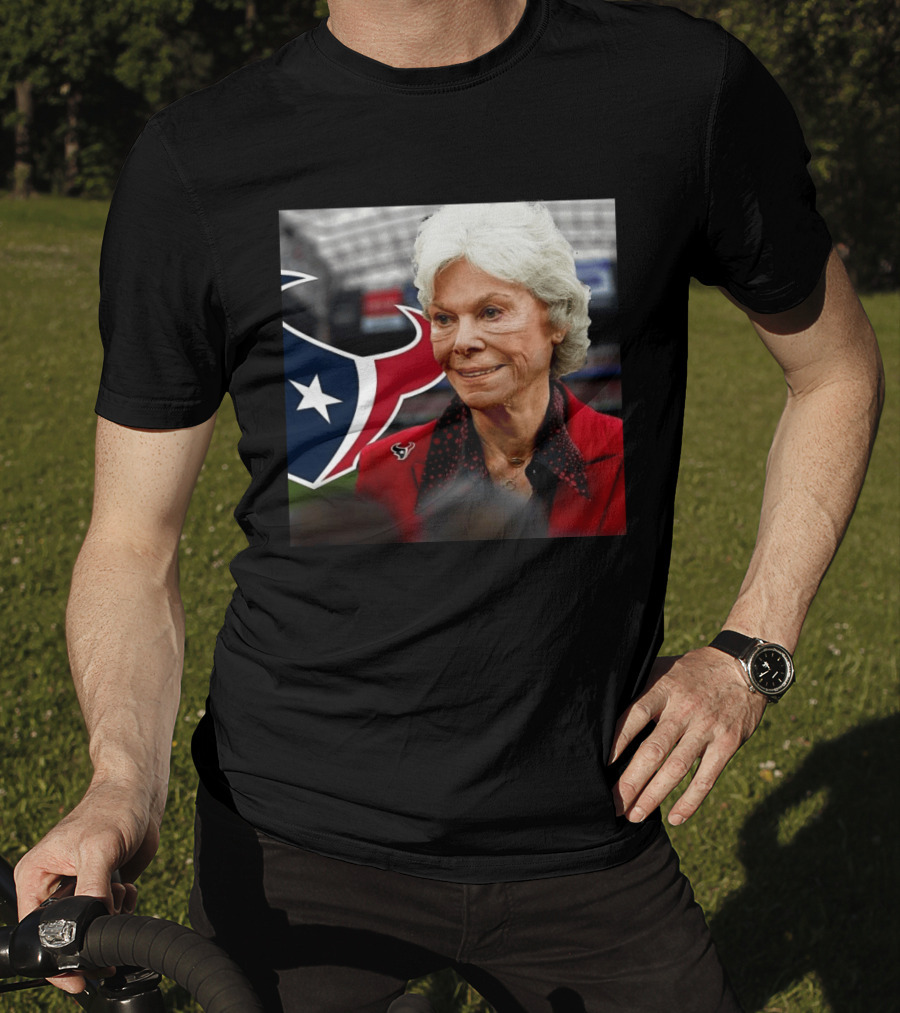 Houston Texans Co Founder Janice McNair Legacy Honored T-Shirt