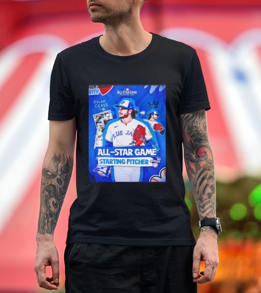 Dylan Cease Blue Jays All Star Game Starting Pitcher Philadelphia 2026 T-Shirt