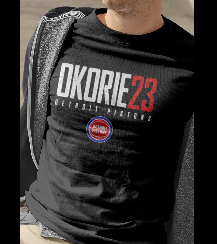 Okorie 23 Detroit Pistons T-Shirt