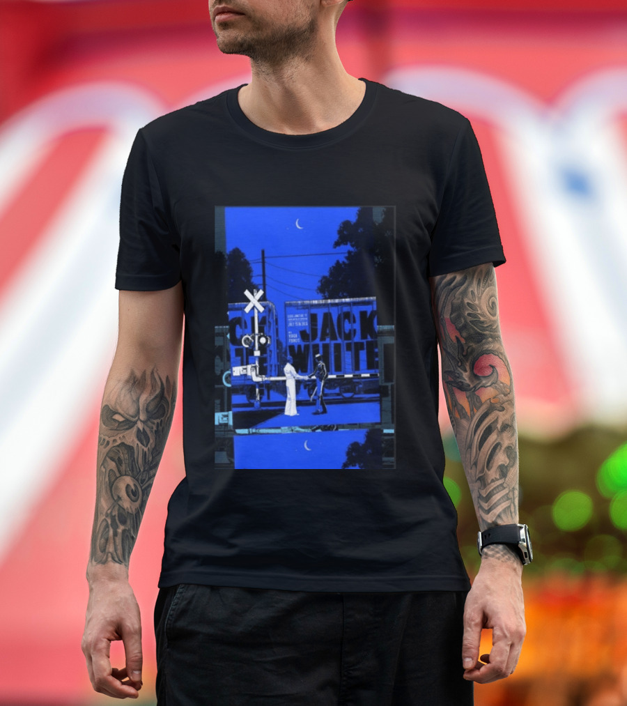 Jack White Jul 15 2026 Toronto Concert Railway Crossing T-Shirt