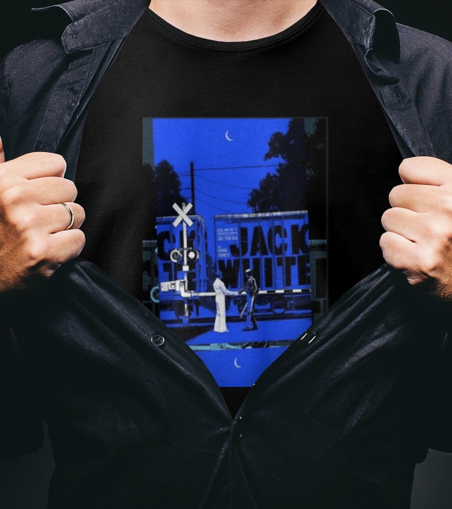 Jack White Jul 15 2026 Toronto Concert Railway Crossing T-Shirt