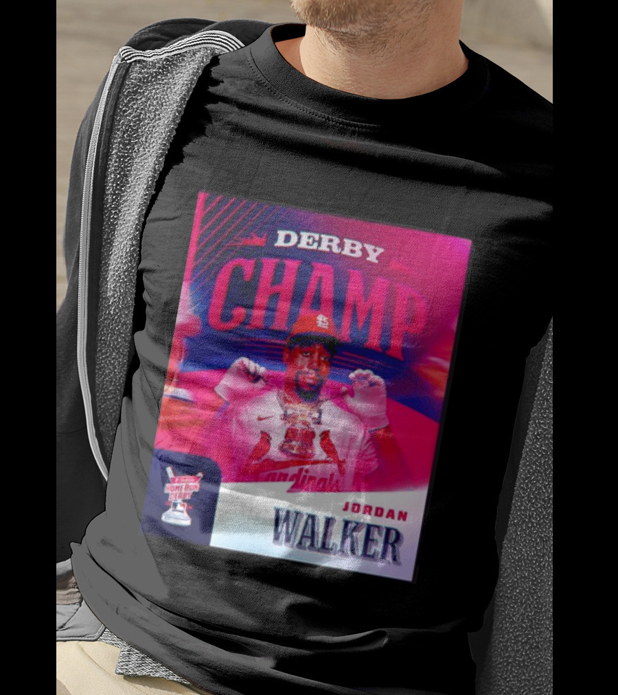 Jordan Walker St Louis Cardinals Home Run Derby Champ 2026 T-Shirt