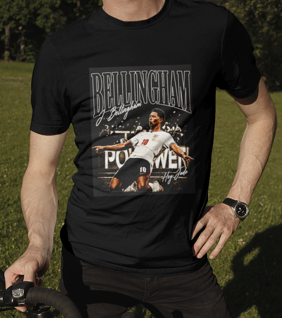 Bellingham J. Bellingham Hey Jude Football Power No. 10 T-Shirt