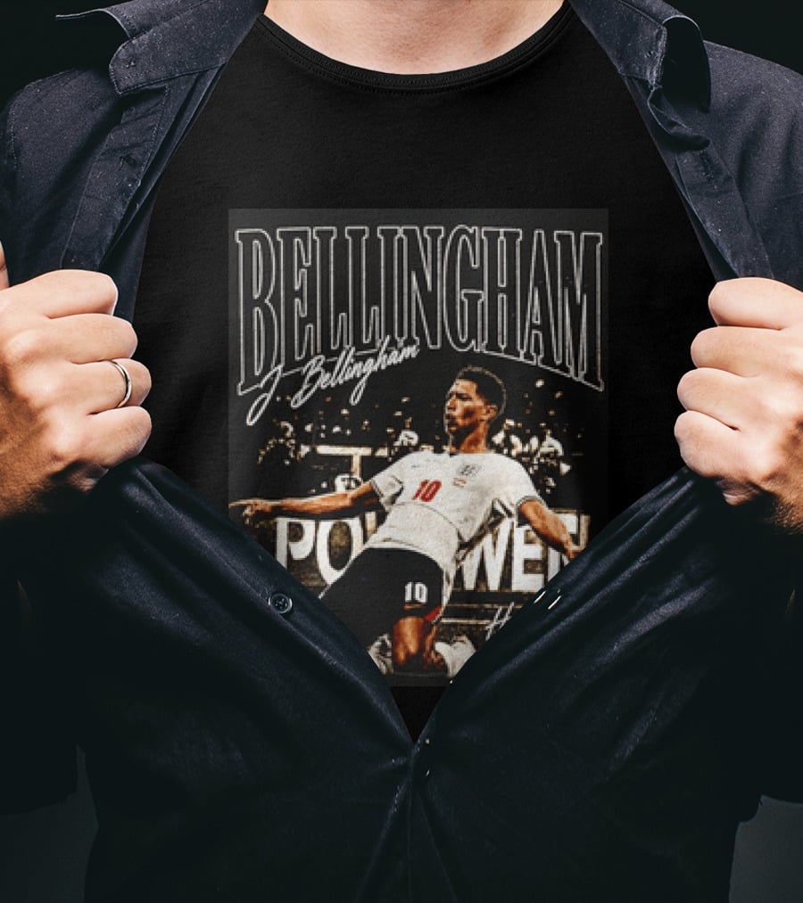Bellingham J. Bellingham Hey Jude Football Power No. 10 T-Shirt
