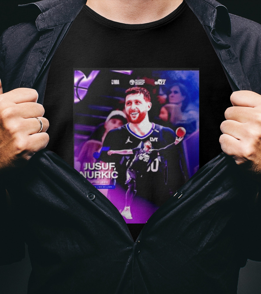 Jusuf Nurkić NBA Utah Jazz Contract 2 Years 22 Million T-Shirt