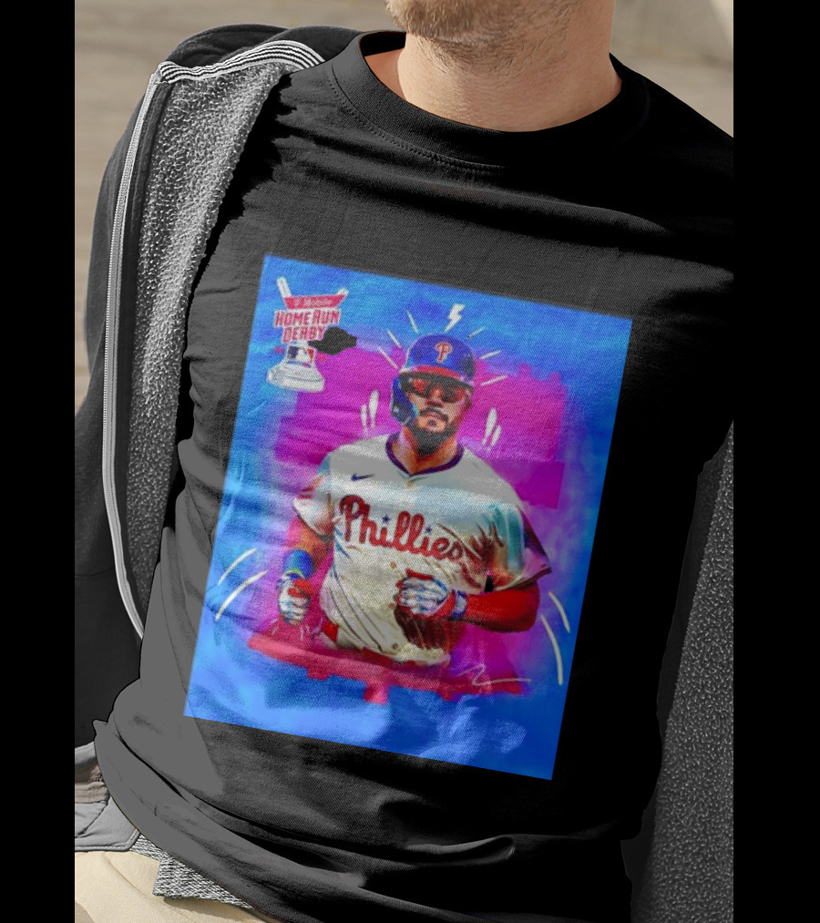 Philadelphia Phillies Kyle Schwarber 2024 Mobile Home Run Derby Highlights T-Shirt