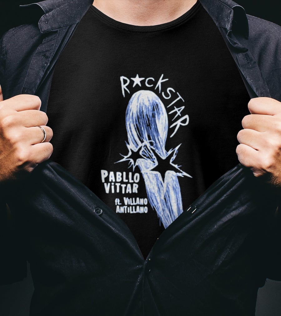 Rockstar Pabllo Vittar Ft. Villano Antillano T-Shirt
