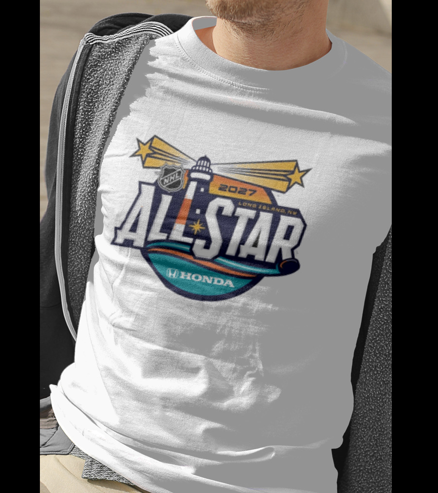 2027 NHL All Star Long Island Honda Lighthouse Stars T-Shirt