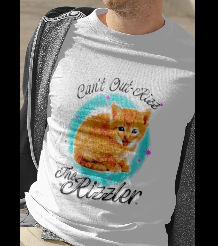 Can't Out Rizz The Rizzler Cat T-Shirt