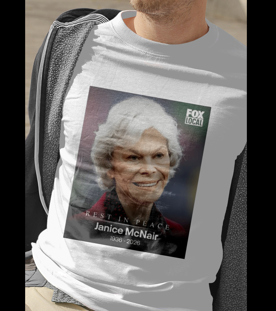 Rest In Peace Janice McNair 1936 2026 FOX Local Memorial T-Shirt