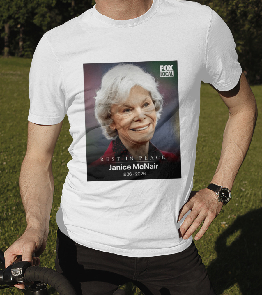 Rest In Peace Janice McNair 1936 2026 FOX Local Memorial T-Shirt