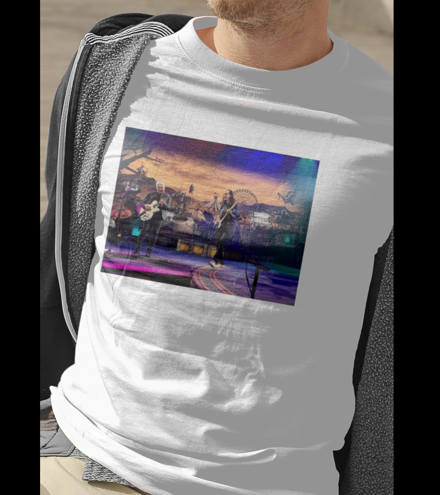 Fifty Something Rock Canada Rush Alex Lifeson Geddy Lee Thank You Texas Concert Memories T-Shirt