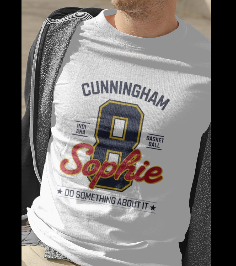 Cunningham Sophie 8 Indiana Basketball Do Something About It T-Shirt