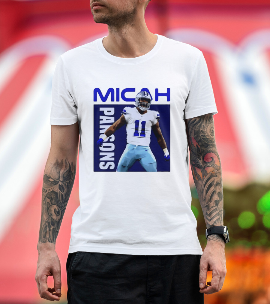 Micah Parsons Dallas Cowboys Number 11 NFL Football Star T-Shirt
