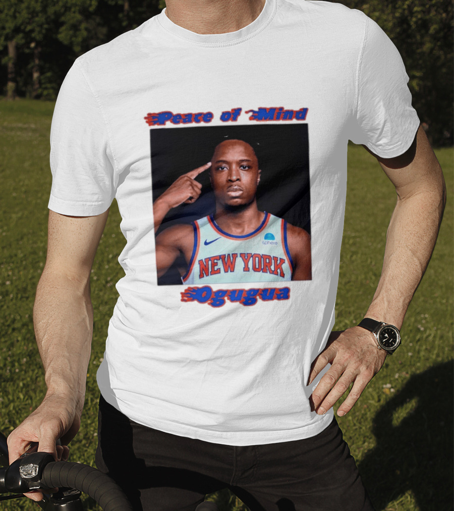 New York Knicks Basketball OG Anunoby Peace Of Mind Ogugua 2026 T-Shirt
