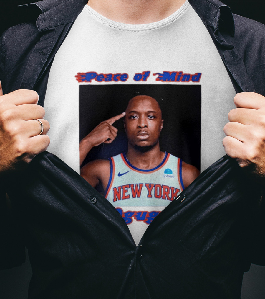 New York Knicks Basketball OG Anunoby Peace Of Mind Ogugua 2026 T-Shirt