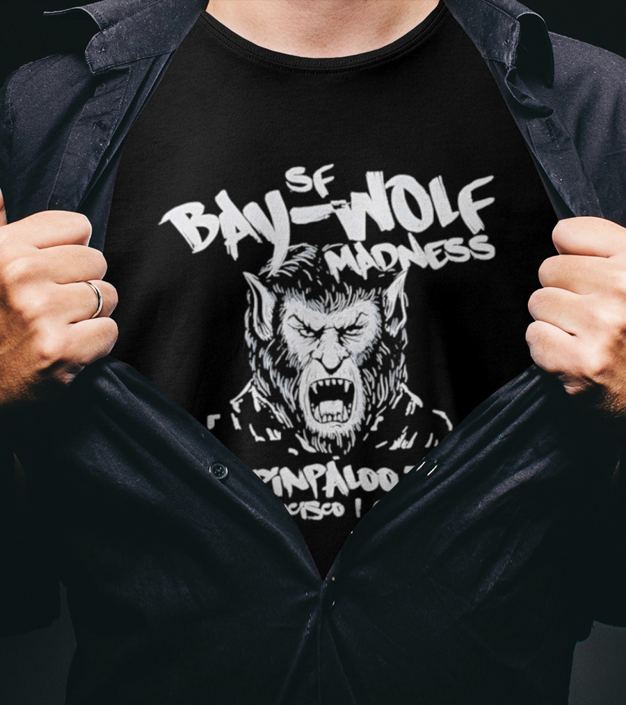 SF Bay Wolf Madness Lupinpalooza San Francisco California T-Shirt