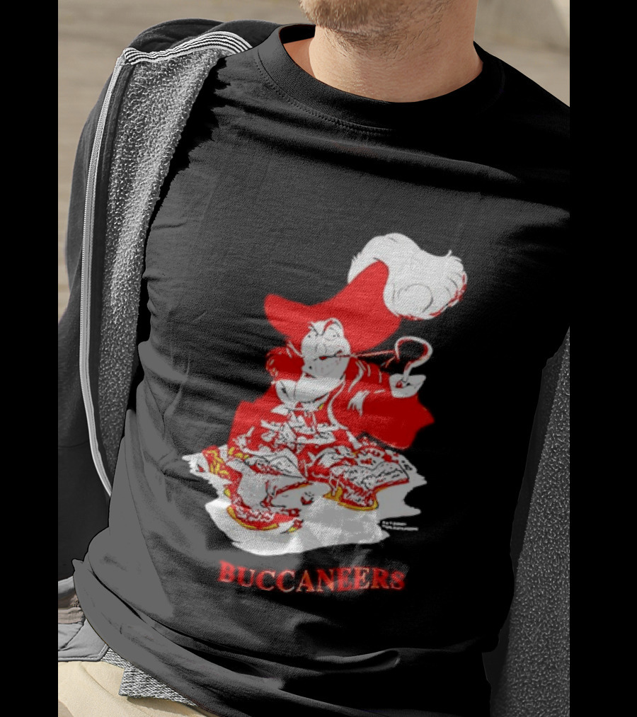 Captain Hook Buccaneers Pirate Tampa Bay T-Shirt