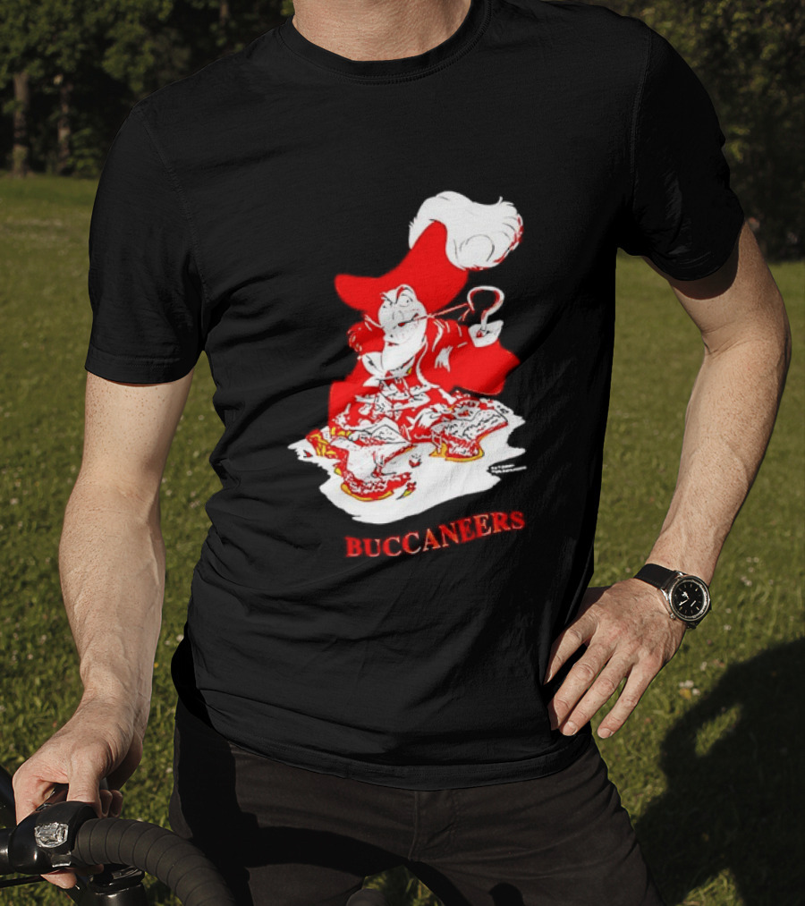Captain Hook Buccaneers Pirate Tampa Bay T-Shirt