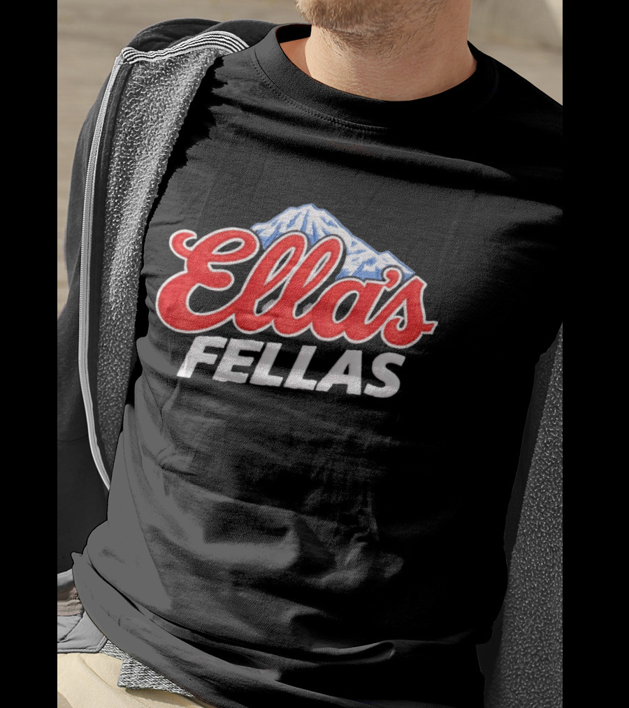 Ella's Fellas Mountain Country Music Lover T-Shirt