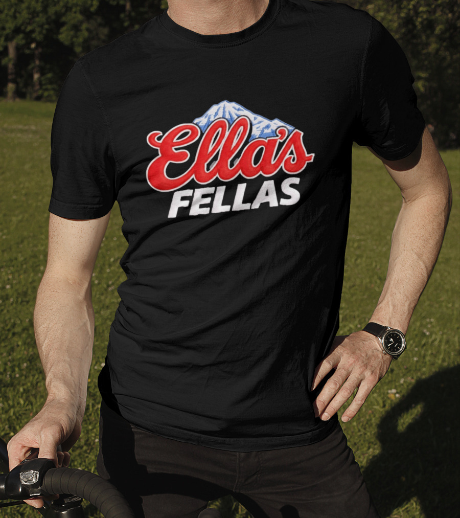 Ella's Fellas Mountain Country Music Lover T-Shirt